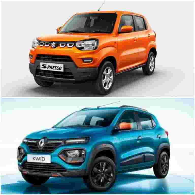 Maruti Suzuki S-Presso VS Renault Kwid Facelift：查看价格，设施和更多详细信息