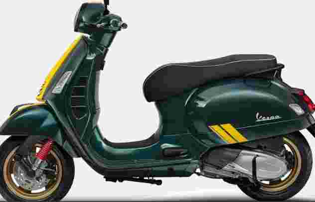 Piaggio India推出特别版Vespa赛车赛六十年代踏板车