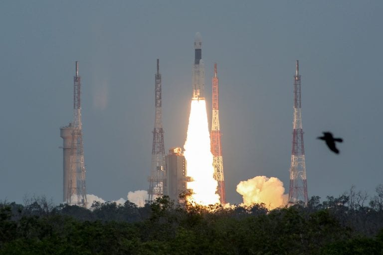 ChandRayaan-2进入月球转移轨迹